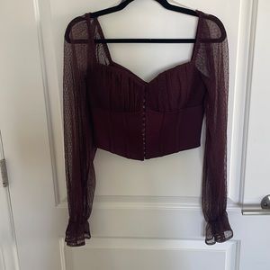 NWT Windsor Corset Top - Medium
